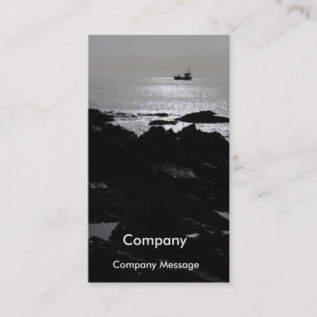 Tarjeta De Visita Poco barco (Anverso)