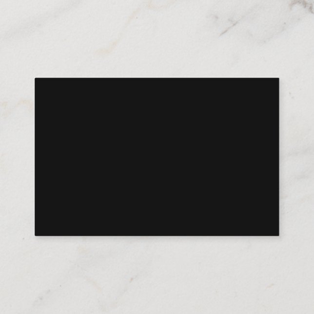 Tarjeta De Visita Poder y belleza (Reverso)