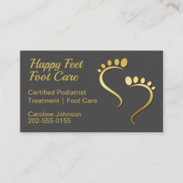 Tarjeta De Visita Podiatrista chiropodista Pedicure Foot Care