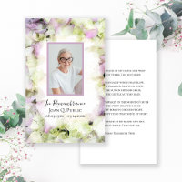 Poema conmemorativo del funeral de Hydrangea casi 