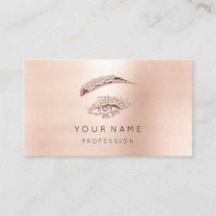 Tarjeta De Visita Polvo de oro para ojos de pulsera profesional