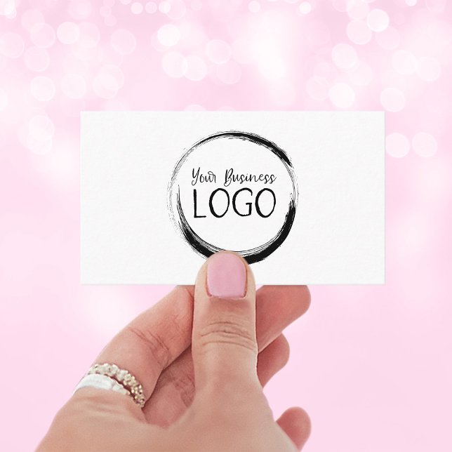 Tarjeta De Visita Poner mi logotipo en (Put My Logo On Business Card)