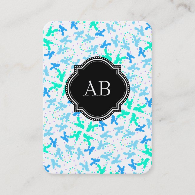 Tarjeta De Visita Poodle Delight (Anverso)