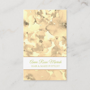 Tarjeta De Visita *~* Popular Patrón floral Moda zumbra Belleza