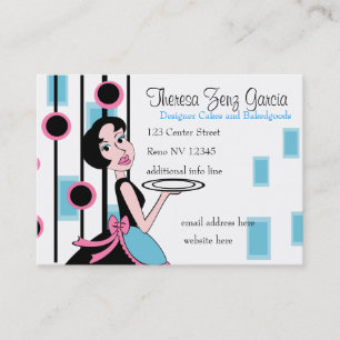 Tarjeta De Visita Porción elegante