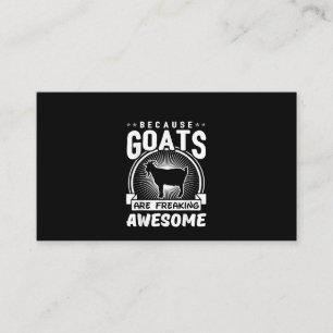 Tarjeta De Visita Porque las cabras se están helando de amor divert