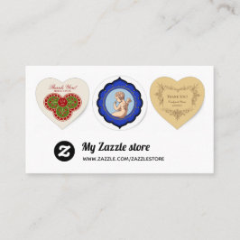 Tarjeta De Visita Portafolio de obras de arte de la tienda My Zazzle
