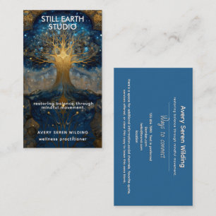Tarjeta De Visita Portal Celestial   Árbol de la Vida