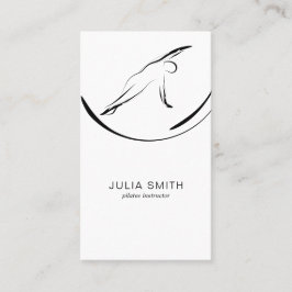 Tarjeta De Visita Pose Pose Side Bend