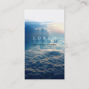 Tarjeta De Visita Poste experimental de la mosca del cielo del avió