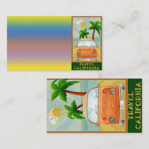Tarjeta De Visita Póster:Viajar California