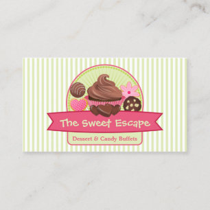 Tarjeta De Visita Postres dulces