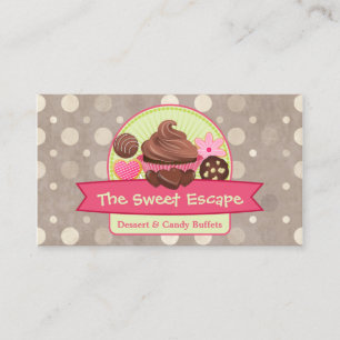 Tarjeta De Visita Postres dulces