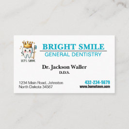 Tarjeta De Visita Práctica de dentistas