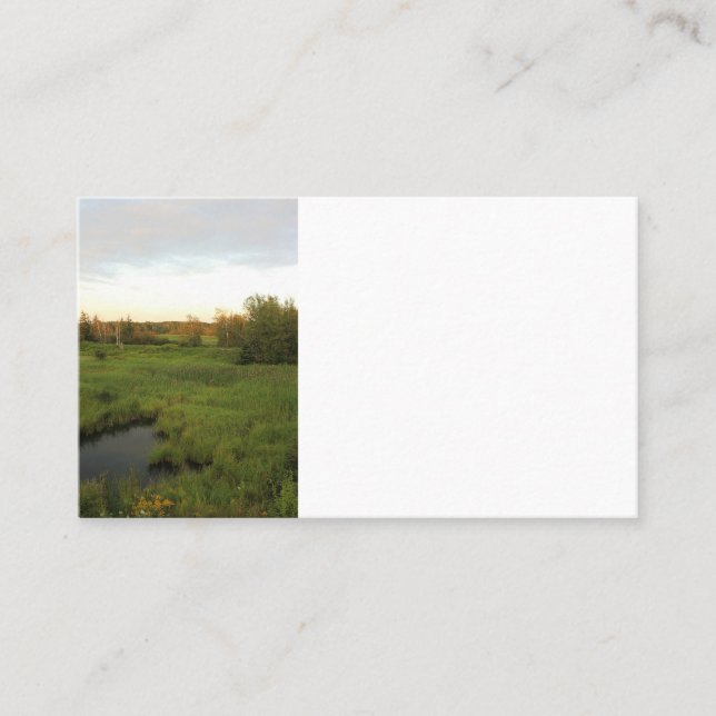 Tarjeta De Visita Prado soleado (Anverso)