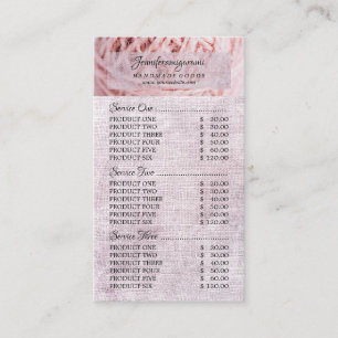 Tarjeta De Visita Precio del hilo de punto de ganchillo de peluche
