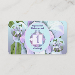 Tarjeta De Visita Premio Smeraldo Flower