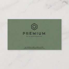 Tarjeta de visita premium