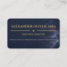 Premium Business Blue y Gold Executive