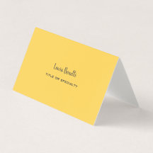 Premium Linen Profesional Moderno Amarillo