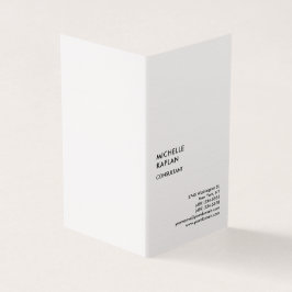 Tarjeta De Visita Premium Linen Profesional Moderno Exclusivo