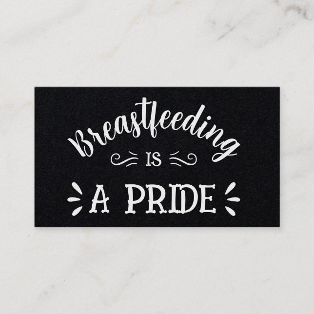 Tarjeta de visita Premium para consultor de lactan (Anverso)