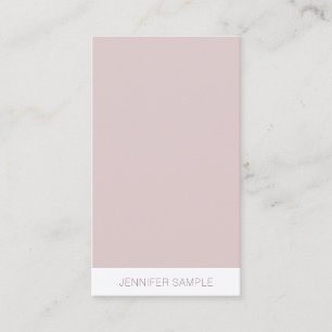 Tarjeta De Visita Premium Silk Finish Modern Simple Template Luxury