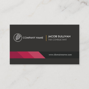 Tarjeta De Visita Preparador de impuestos de consultor de impuestos