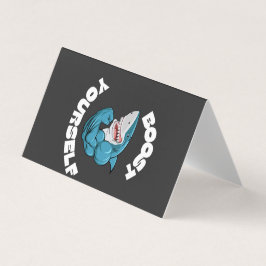 Tarjeta De Visita Prepárate para todos los amantes del gimnasio