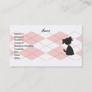 Tarjeta De Visita Preppy Puppy