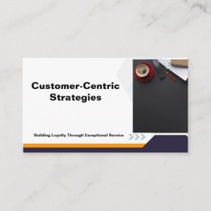 Tarjeta De Visita presentación de estrategias centradas en el client