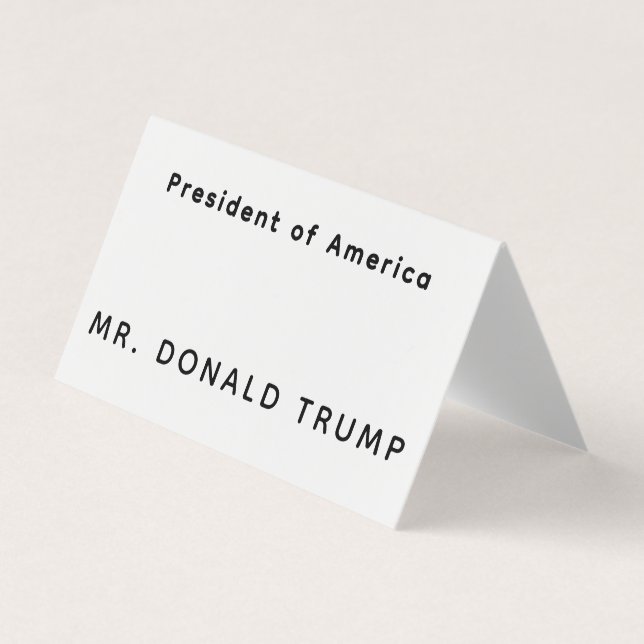 Tarjeta De Visita Presentar papel (Anverso)
