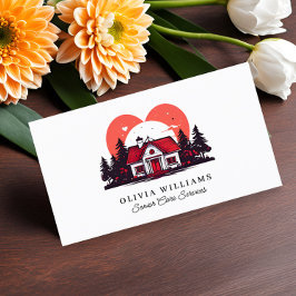 Tarjeta De Visita Prestación de cuidados a personas de edad avanzada