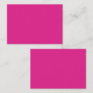 Tarjeta De Visita PRESUPUESTO CERISE PINK Boda básico moderno