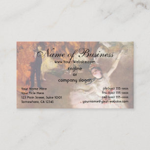 Tarjeta De Visita Prima Ballerina; la estrella de Edgar Degas