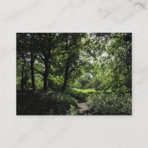 Tarjeta De Visita Primavera en los bosques 03