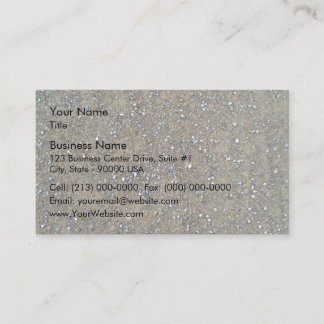 Tarjeta De Visita Primer del camino de tierra de la grava