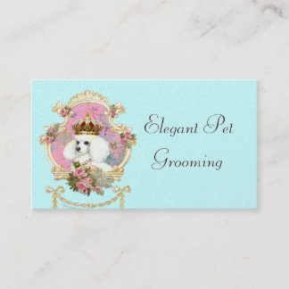 Tarjeta De Visita Princesa de cangrejo en rosas rosas rosas