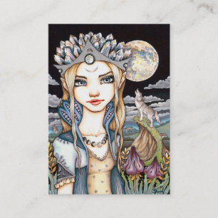 Tarjeta De Visita Princesa Luna