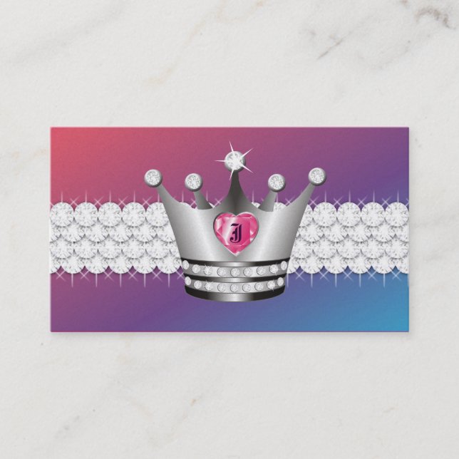 Tarjeta De Visita Princesa TT-Perfecta Premium Platinum Paper (Anverso)