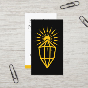 Tarjeta De Visita prisma de rayos de sol