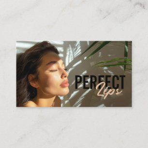 Tarjeta De Visita Procedimiento de aumento de labios con relleno de 