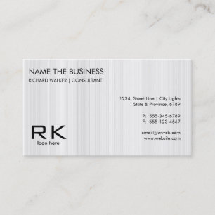 Tarjeta De Visita Procurador profesional elegante y sutil