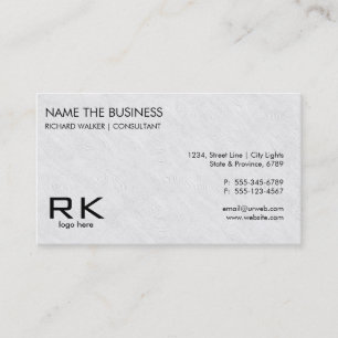 Tarjeta De Visita Procurador profesional elegante y sutil