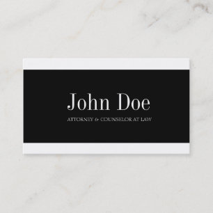 Tarjeta De Visita Procurador W/W