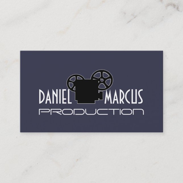 Tarjeta De Visita Producciones cinematográficas modernas (Anverso)