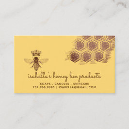 Tarjeta De Visita Productos de Abeja