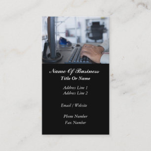 Tarjeta de visita profesional