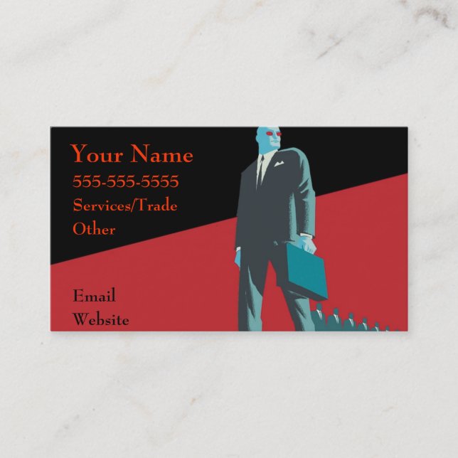 Tarjeta de visita profesional (Anverso)