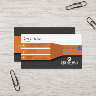 Tarjeta de visita profesional